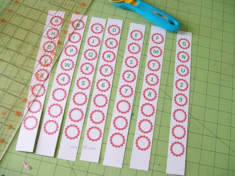 Podunk Pretties Quilting Quilt by numbers FREE editable, printable