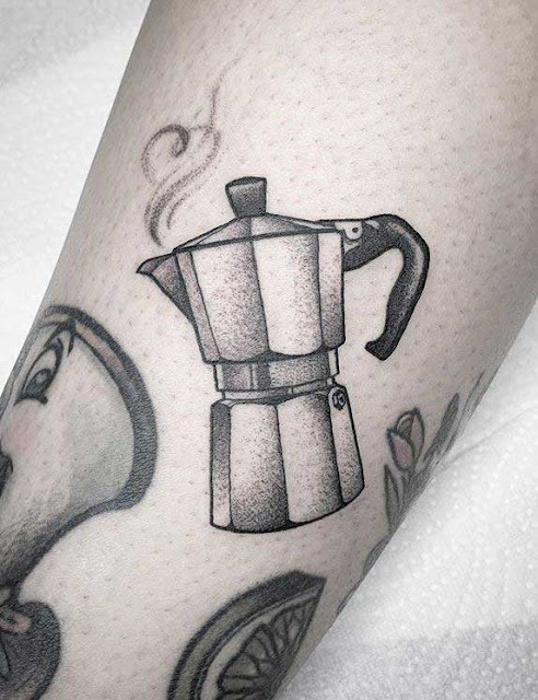 Tatuagens para quem ama tomar café Tatuagens para quem ama tomar café