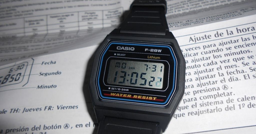 casio f28w