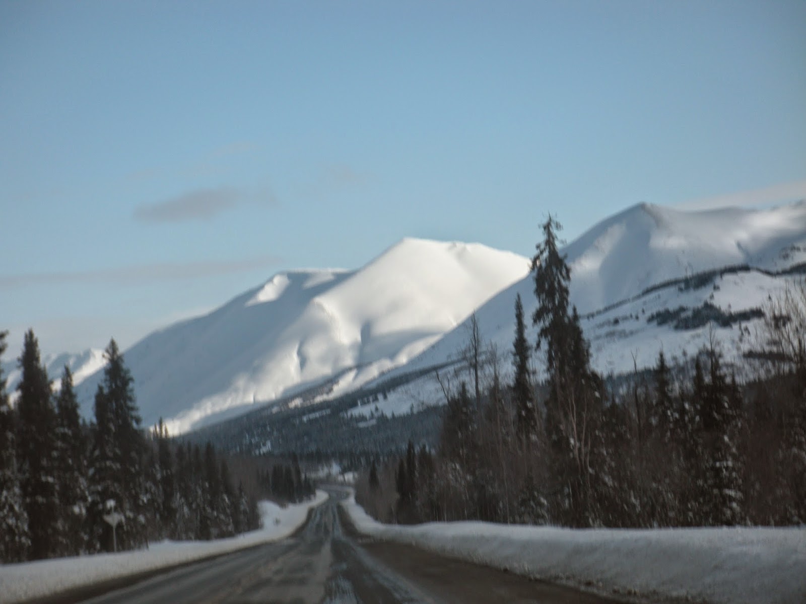 Life in Alaska — A View From Homer Wintery Mountains