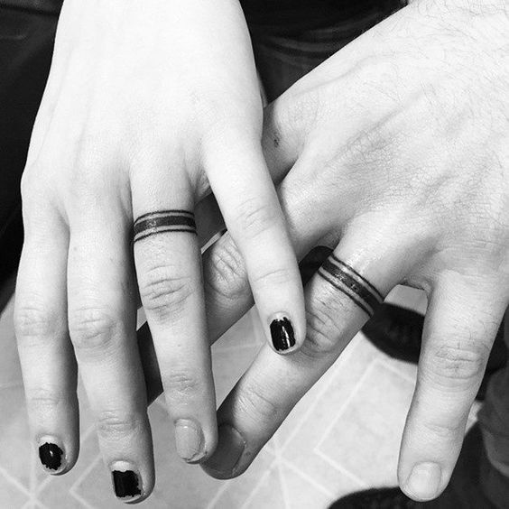 Tatuajes de anillos para parejas Tu Tatuaje Tatuajes de anillos para parejas Tu Tatuaje