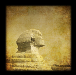 Sphinx of Giza side view