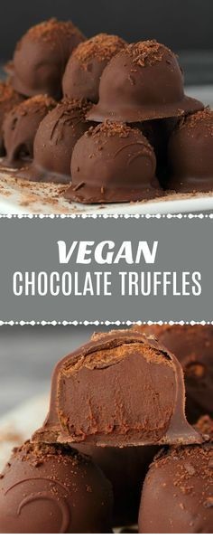 Vegan Chocolate Truffles
