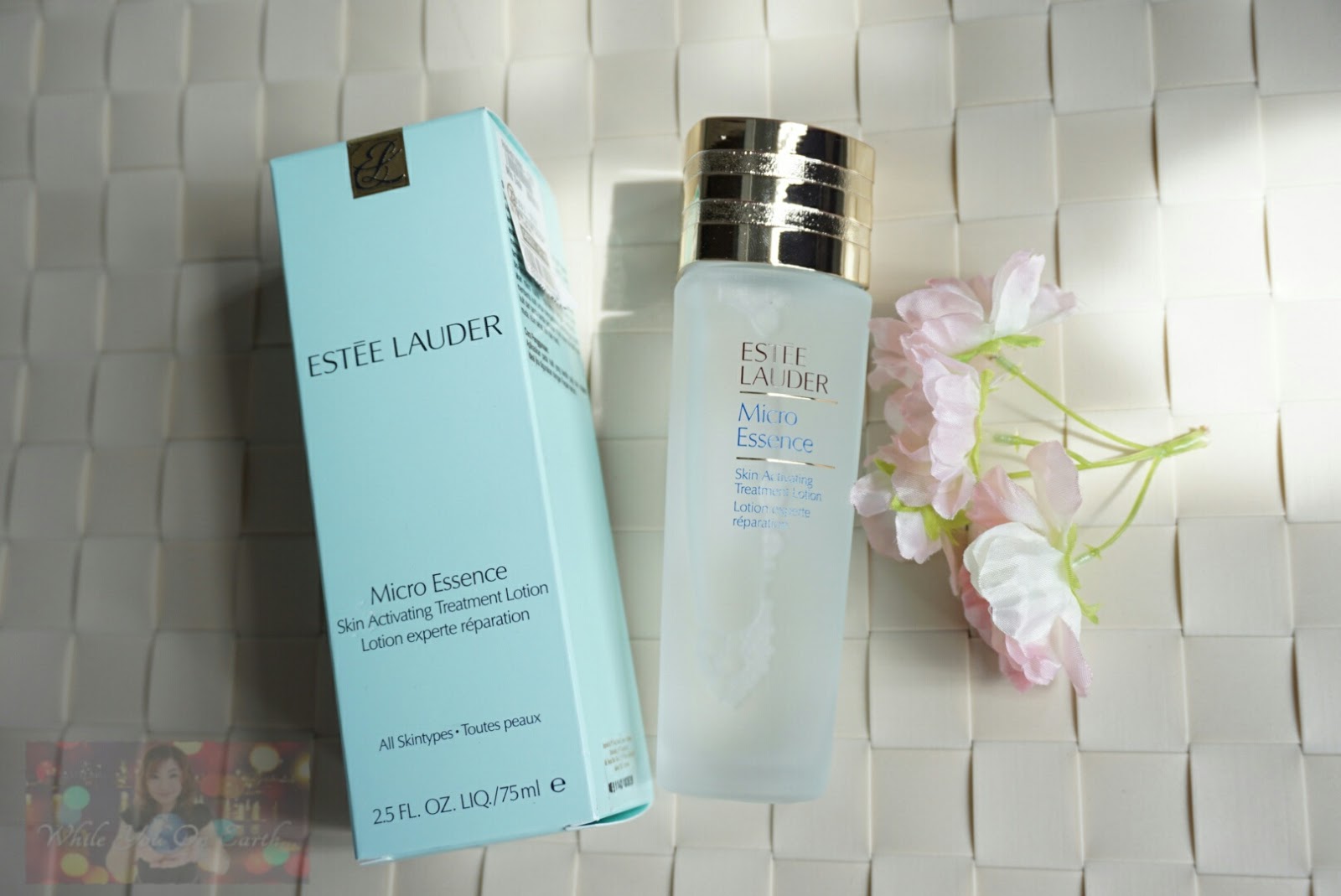Estee Lauder Micro Essence Treatment Lotion whileyouonearth.blogspot.com