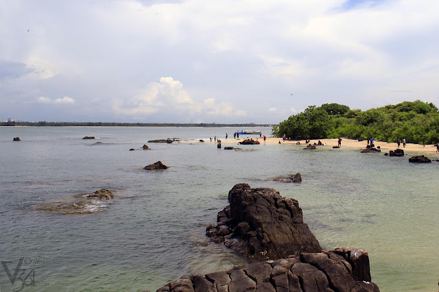 Clean shorelines of St Mary's Island, Udupi