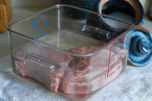 brining pork chop, pork chop brine