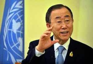 Ini Prioritas Ban Ki-moon Terkait Senjata Kimia di Suriah
