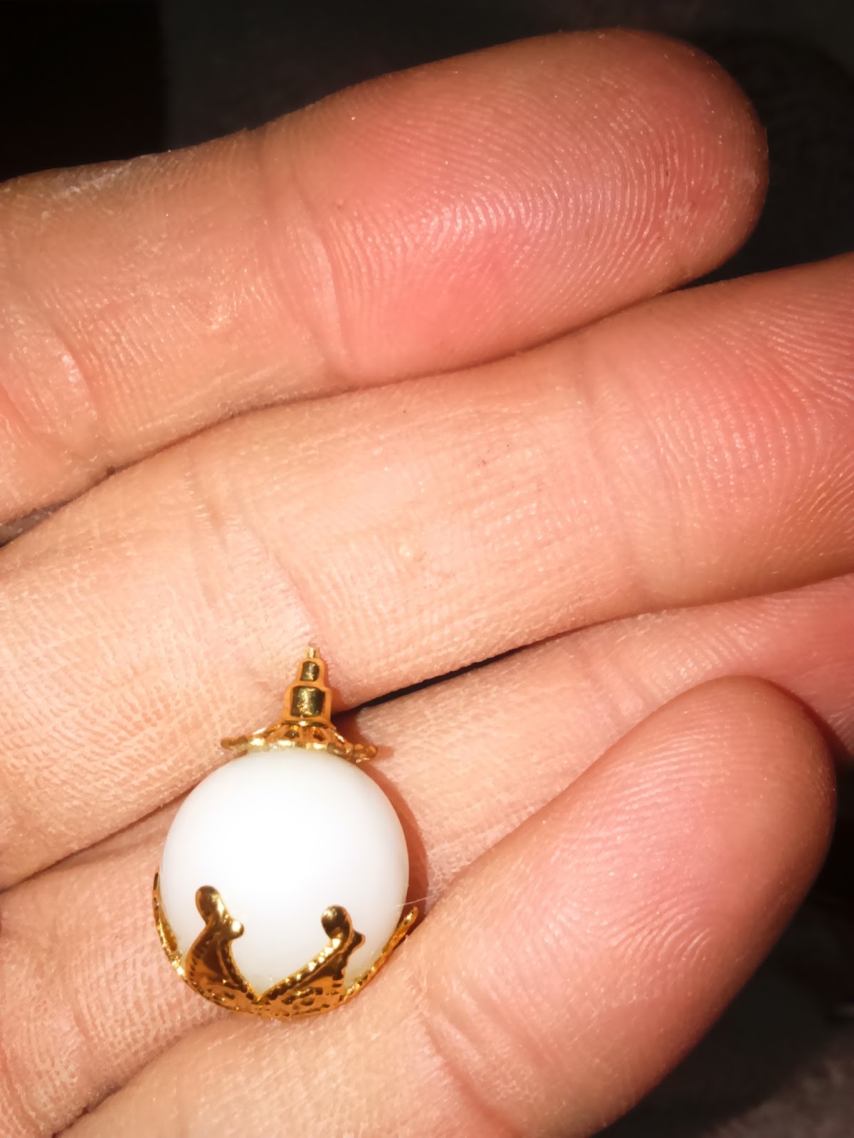 Mis Trabajos en miniatura: Lámpara para el baño