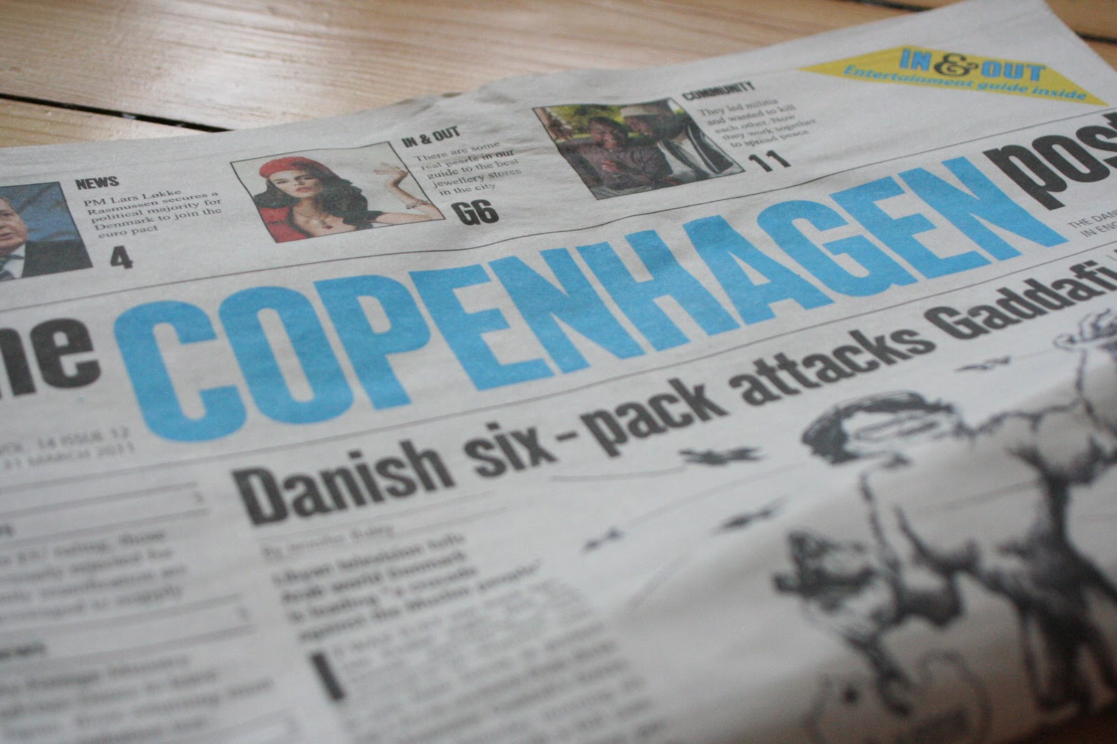Denmark Newspaper English Mirahs