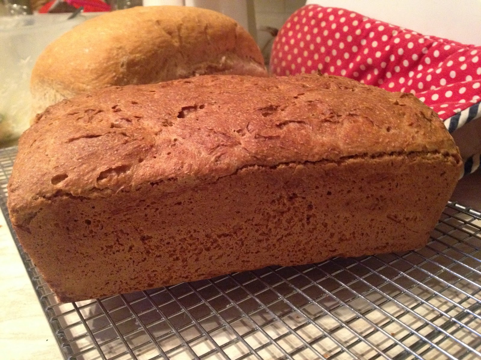 homemade wholemeal loaf