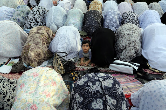 Tehran, Iran Eid AL Adha around the world Tehran, Iran Eid al Adha women prayers