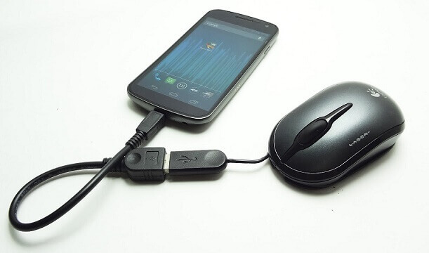 Connecting USB Enabled Mouse with Android Device