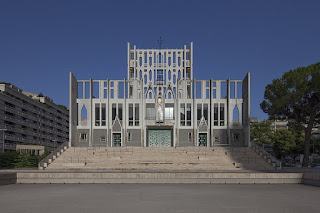 The Concattedrale Gran Madre di Dio in Taranto in the south of Italy, built in 1970