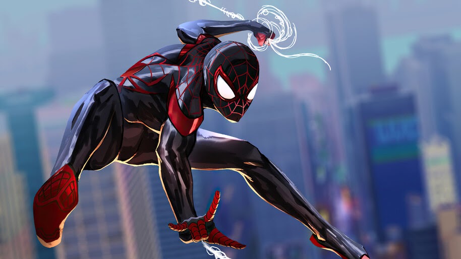 Miles Morales, Spider-Man, Into, The, Spider, Versse, 4K, #3.2299