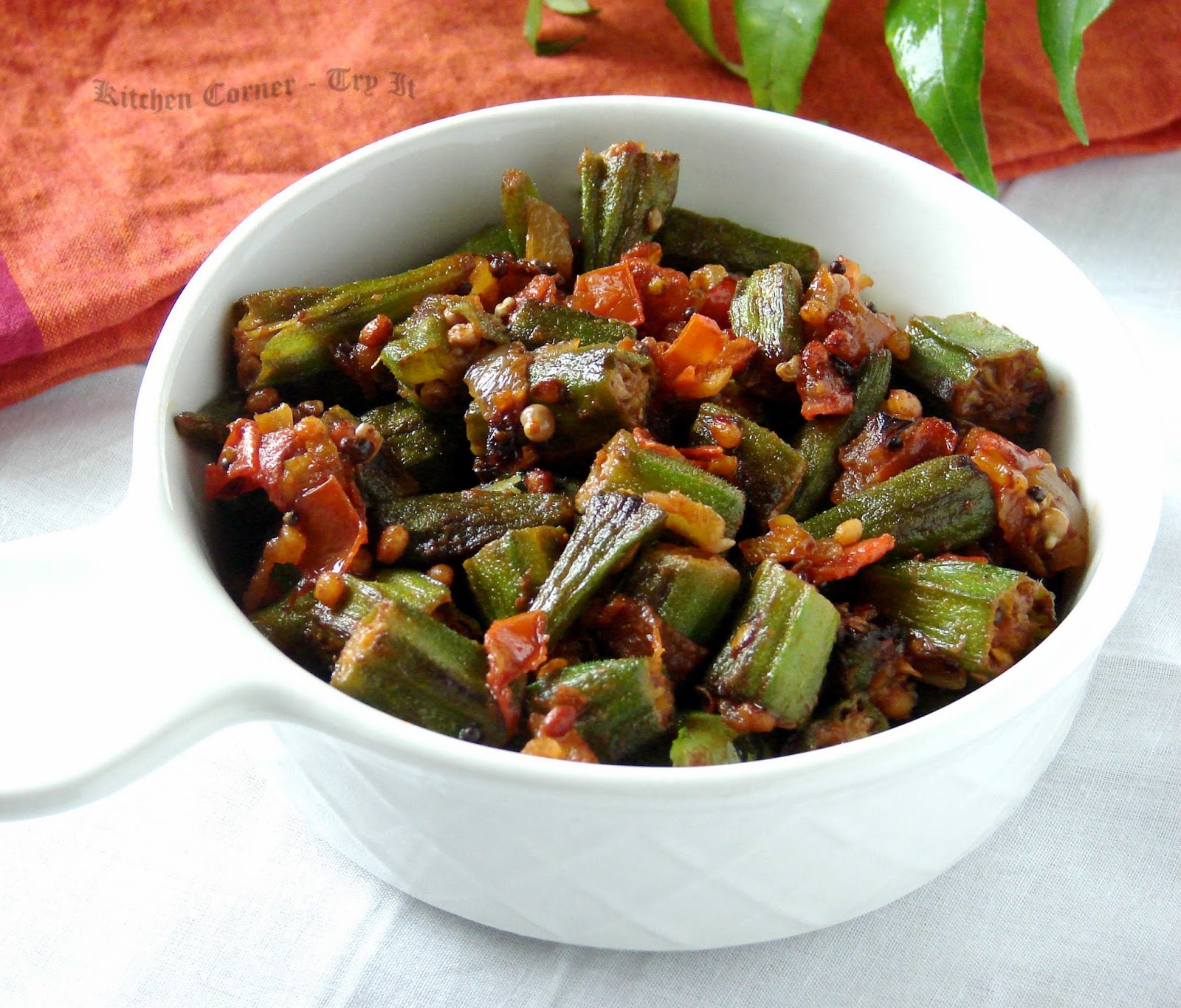 Vendakka/Okra Fry