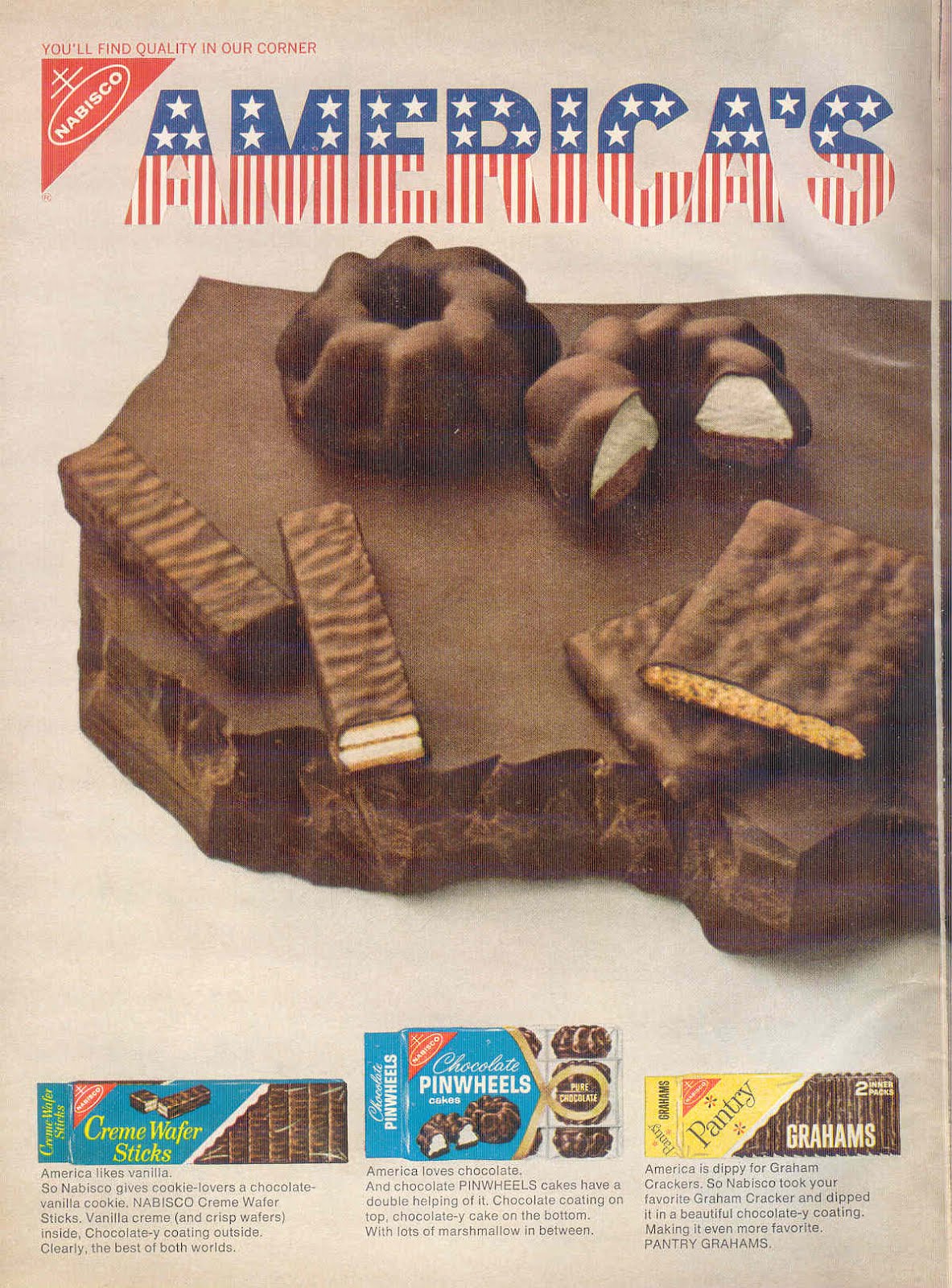 gold country girls Then And Now 89 Nabisco Cookies
