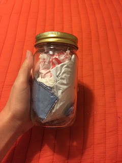 zero waste trash jar day 5