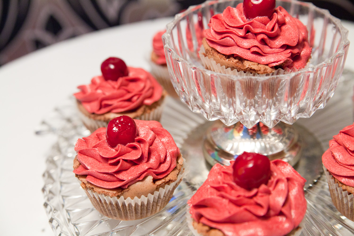 Die &amp;quot;Nicht&amp;quot;-Schwarzwälder Kirsch Cupcakes