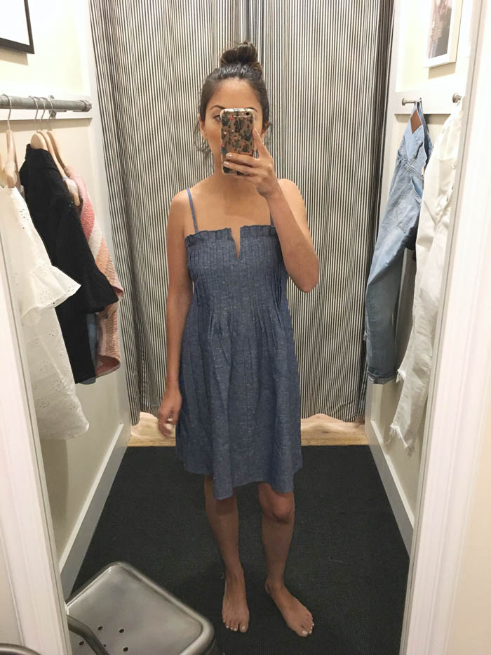 madewell denim dress perfect denim dress