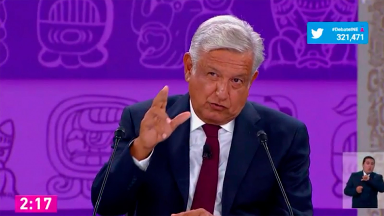 Usuarios dan el triunfo a López Obrador del tercer debate electoral (VIDEO)