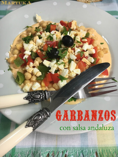 Garbanzos Con Salsa Andaluza