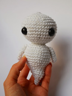 Fantasma de Amigurumi Fantasma de Amigurumi