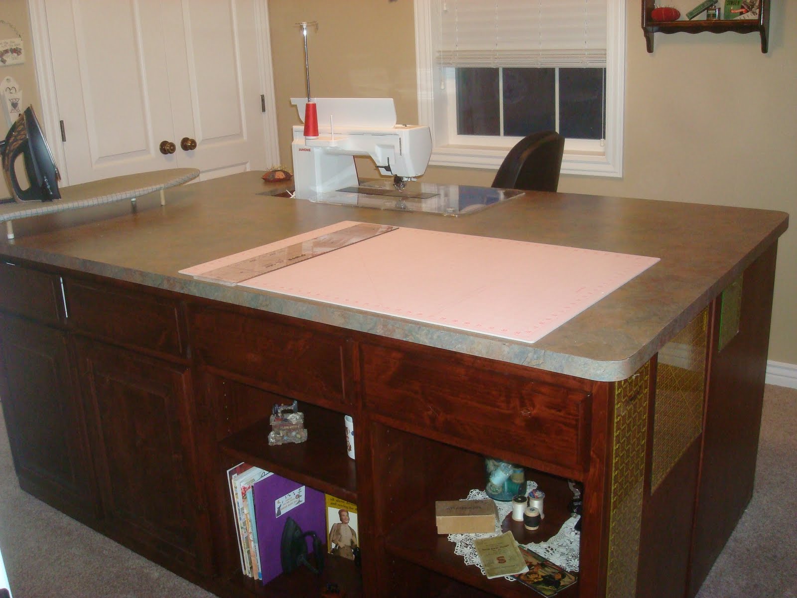 Because I say sew ;) My dream sewing table!