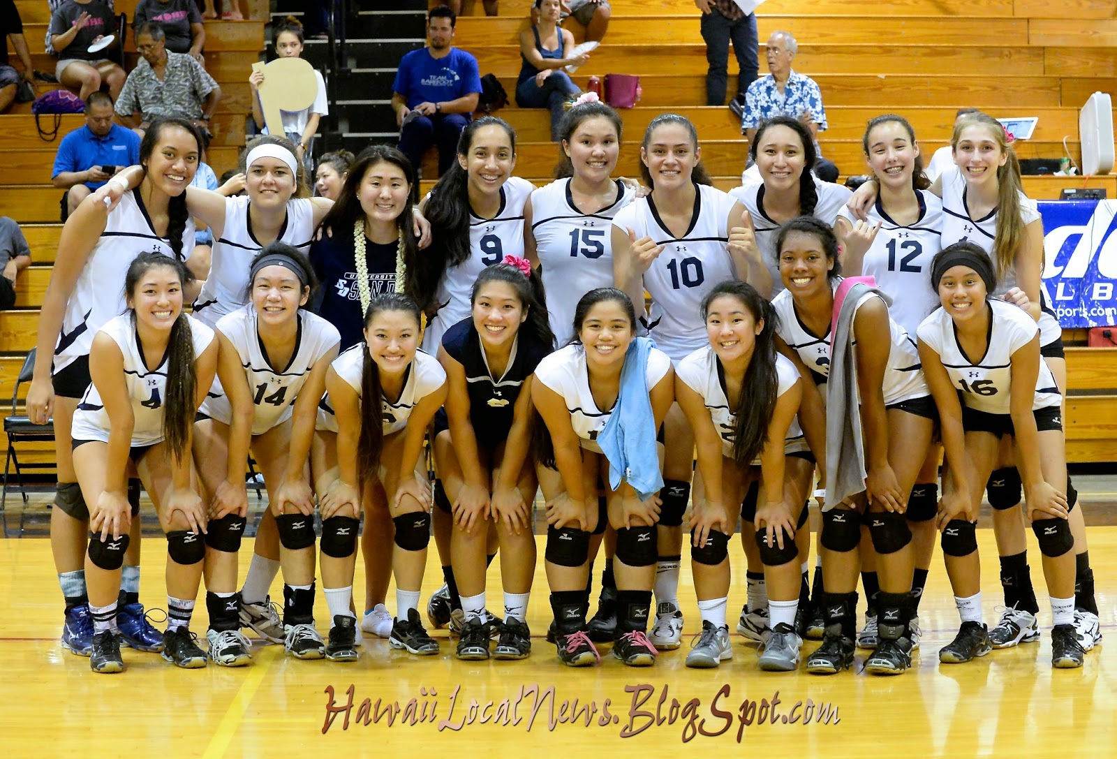 Moanalua Na Menehune Girls Volleyball