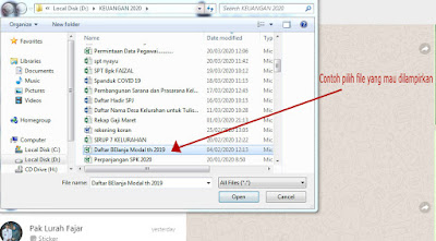 Cara Mengirim Foto Gambar Video
