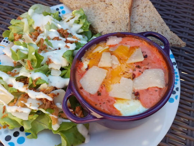 Recette Oeuf Cocotte à la tomate 