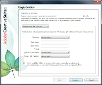 Windows 7. Free Adobe CS2 installation - Register the product