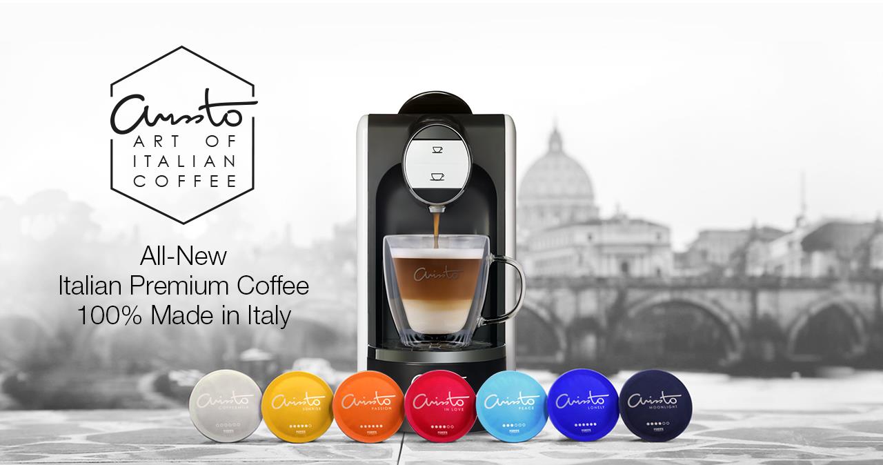 Premium Coffee Maker - Arissto Kopi Premium Dari Italy