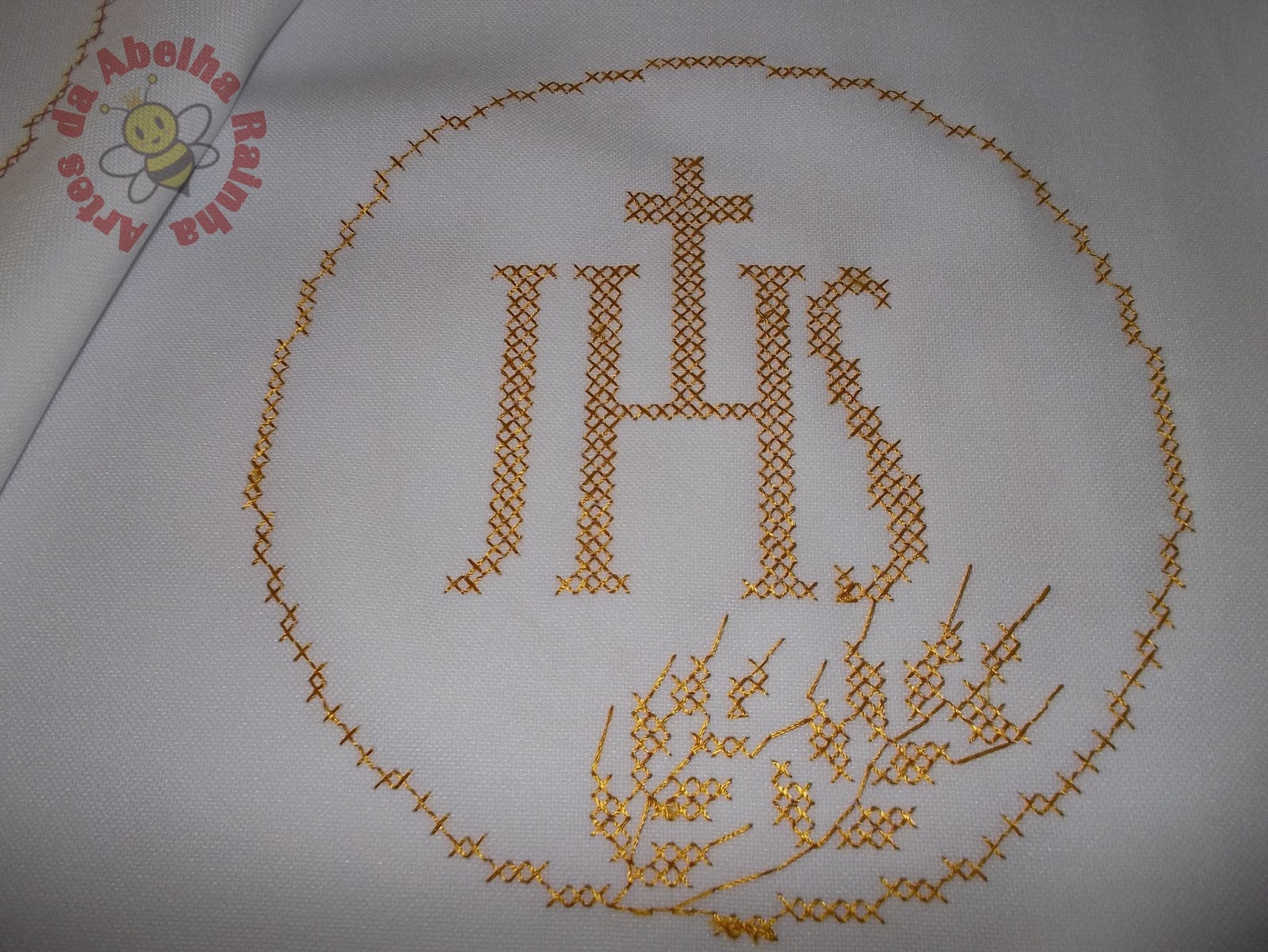 Artes da Abelha Rainha Toalha para Altar Igreja Católica