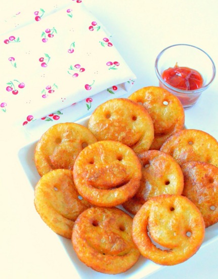 Smiley Potato Fries Recipe Smiley Potato Fries Recipe