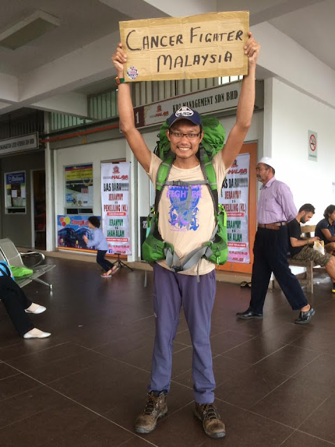 Pejuang Kanser Jelajah Borneo Dengan RM1, kanser darah