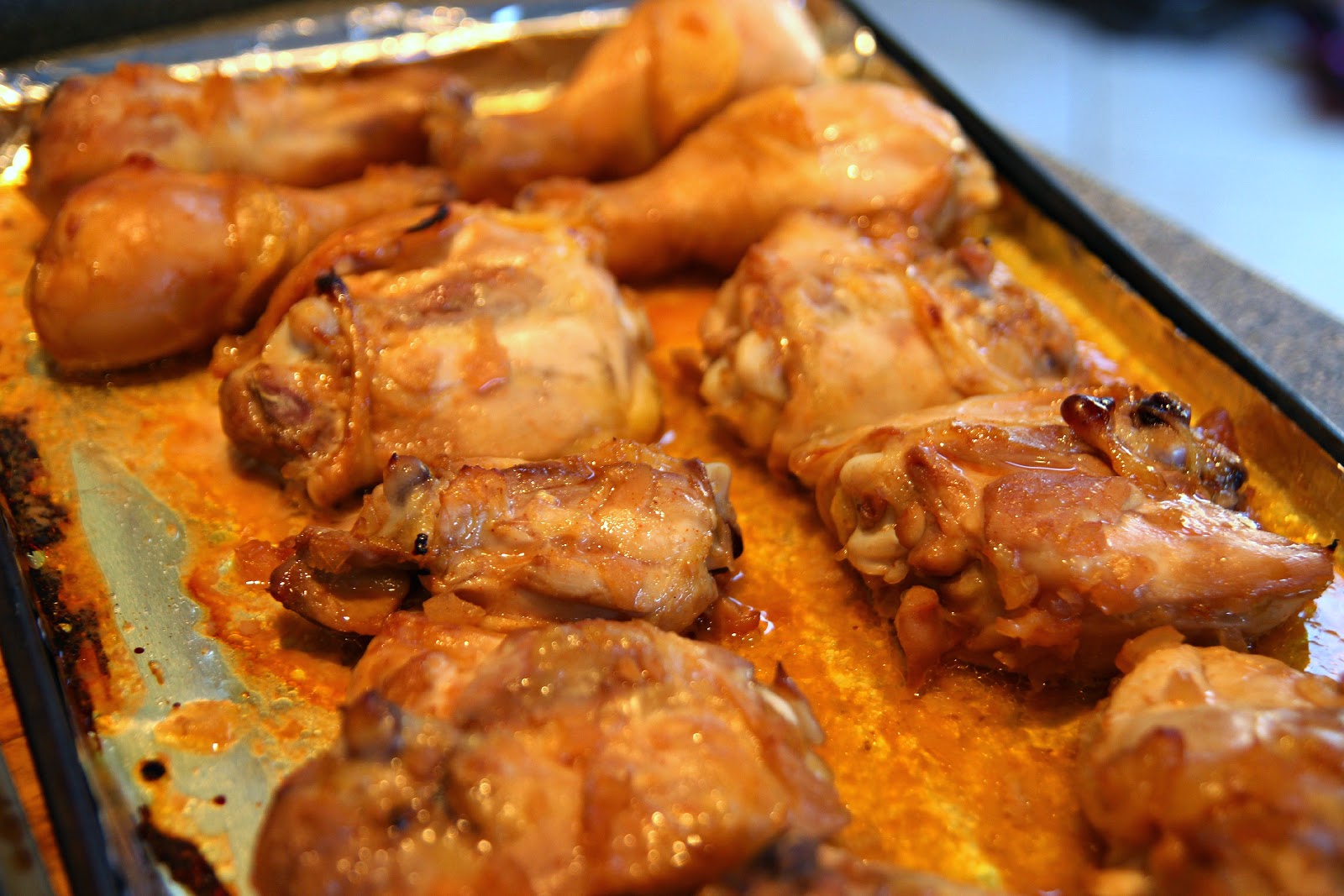 The Wife of a Dairyman ~ Churned in Cali: Oven Baked BBQ Chicken