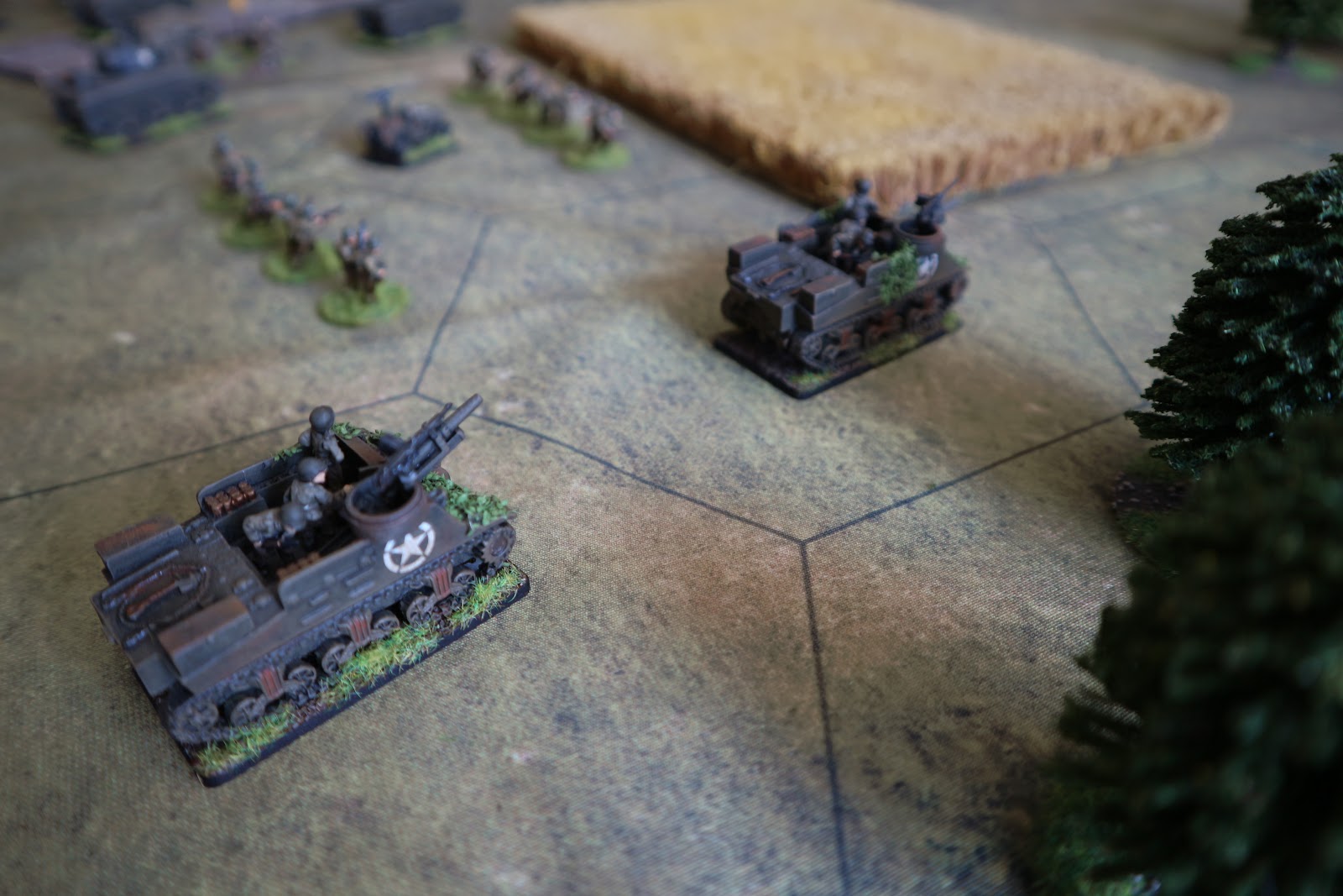 A figure painting therapy project.: Memoir '44 - a few tweaks and a game.