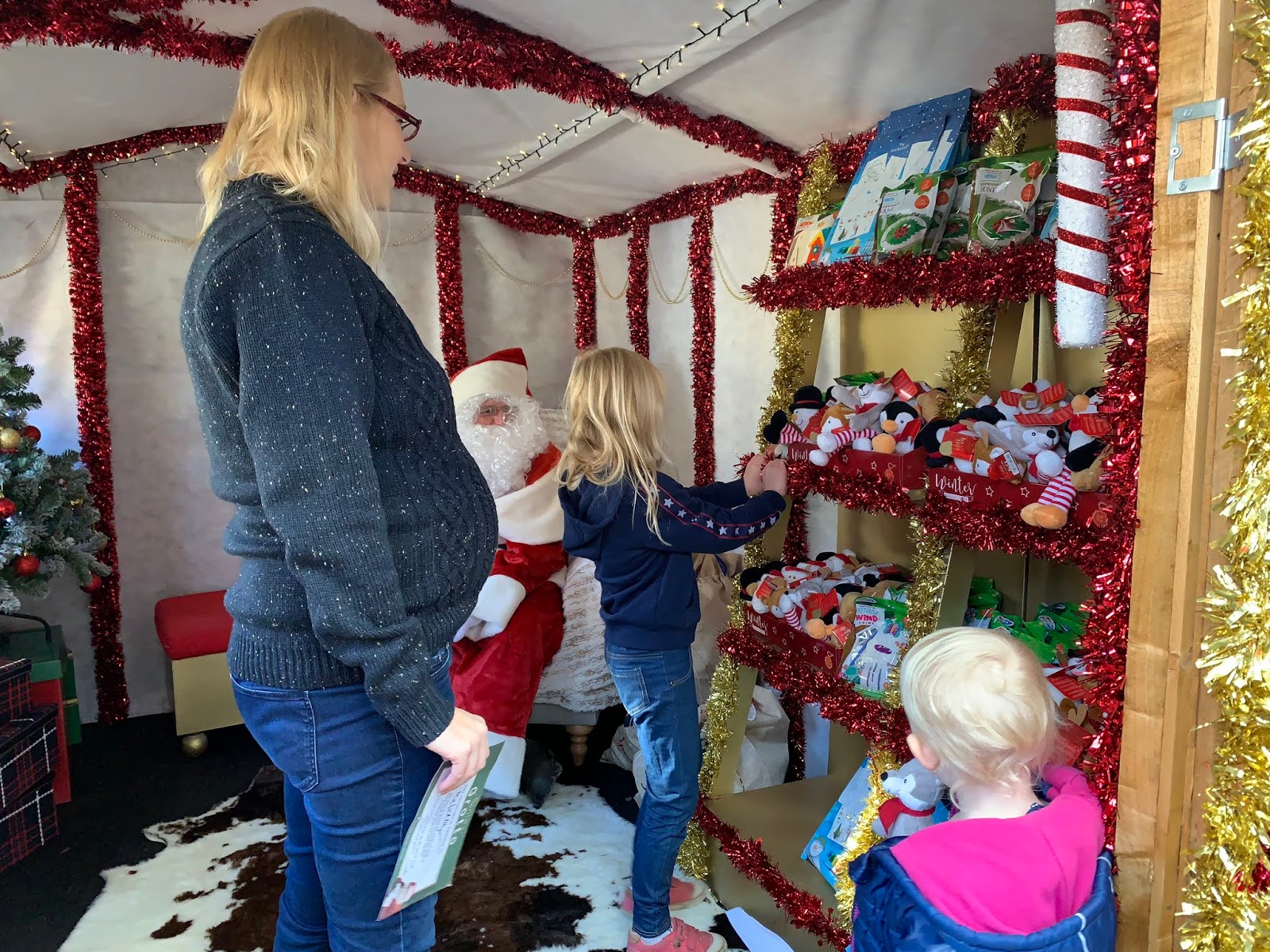 Visiting Santa's Grotto at Wyevale Garden Centre, Braintree (Review