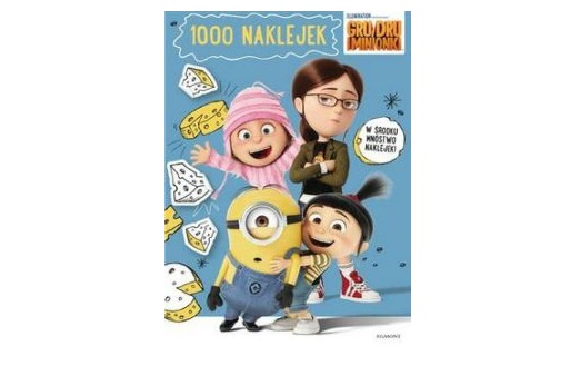 Wygraj książkę „Gru, Dru i minionki. 1000 naklejek” Konkurs