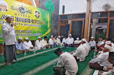Si hadapan KH Marzuki Mustamar, PCNU Kota Pasuruan Launching Gerakan Infaq NU Untuk Kemandirian Ummat