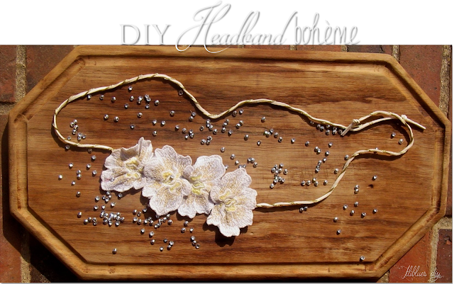 DIY-Creation- headband - broderie DIY-Creation- headband - broderie