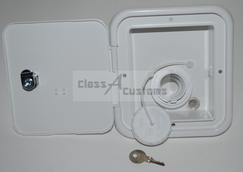 Elkhart RV Parts Elkhart Indiana RV Parts and Accessories Concession Trailer Fresh / Gray