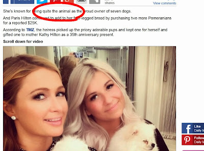 Paris Hilton doggy style funny