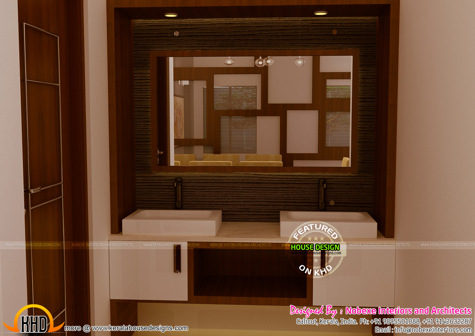 House interior designs by Nobexe Interiors - Kerala home