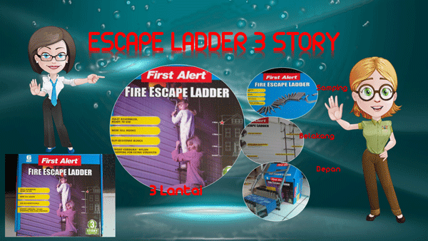 Foto Esape Ladder 3 Story Foto Escape Ladder 3 Story | Tangga Darurat 3 lantai foto