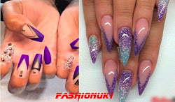 nail purple cool designs fashionuki