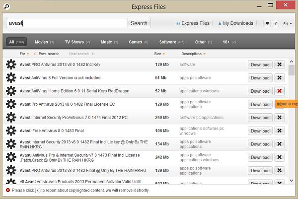 express files 10.14 17 download