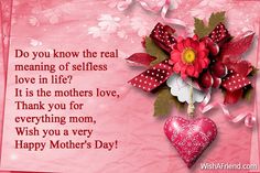 mother's day wishes