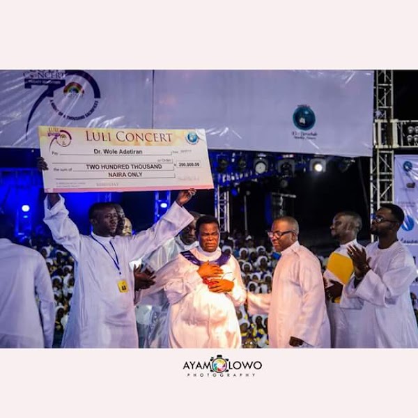 Someone did a meme about the ₦200,000 promised to Baba Adetiran by the organisers of Luli Concert