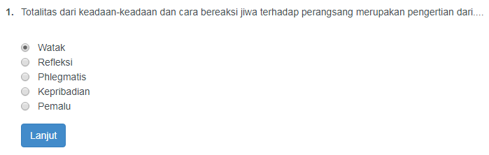 Soal Uts Character Building Semester 3 Bsi Dan Jawaban Benar